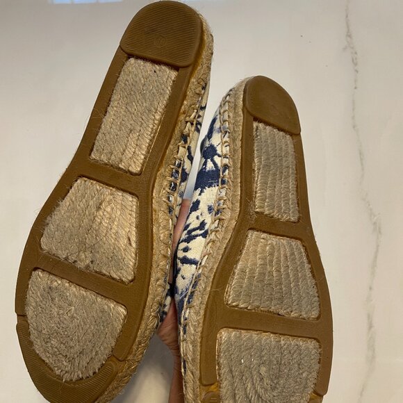 Tory Burch women Espadrille shoes, flat, Sz 6.5 - Picture 5 of 11
